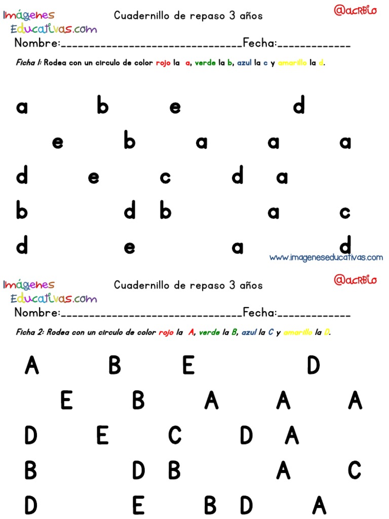 Cuadernillo Complementario Eduación Preescolar 3 Años PDF | PDF ...