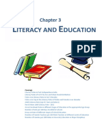 Chapter - 3 LITERACY AND EDUCATION