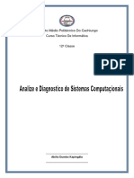 Análise e Diagnostico de Sistemas Computacionais 