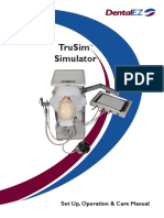 Trusim Simulator: Set Up, Operation & Care Manual