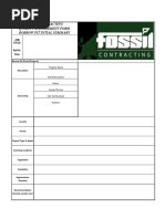 Borrow Pit Prospecting Initial Summary Checklist