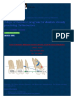 3 Days Orthodontic Program For Denitsts Already Practicing Orthodontics. - DentistryUnited