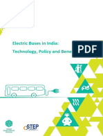 CSTEP Electric Buses in India Report 2016