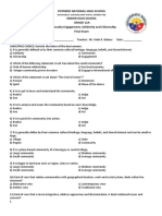 Community Engagement Exam