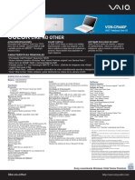 Sony VGNCR440F PDF