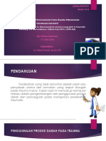 JURNAL READING (Produk Darah Dan Prokoagulan Pada Trauma Perdarahan)