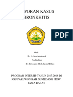 Laporan Kasus Bronkhitis