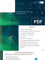 PMP - Lesson 1 PDF