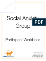 Social Anxiety Participant Workbook - Revised April 2013 PDF