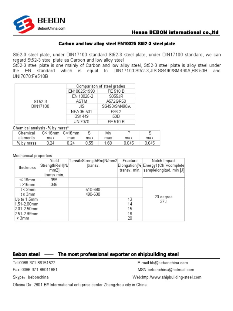 ST52-3 Beb%$ PDF | PDF