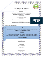 Examen Partiel Gestion de Projet Suivi Evaluation