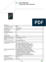 Disjuntores EasyPact EZC - EZC100N3100