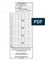 Paraguya, Patrick Alzate: Civil Service Form No. 48