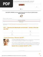 EFT - Técnica de Libertação Emocional - Baixe o Manual Em PDF - O Poder Do Ser