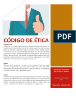 Codigo de Etica Personal