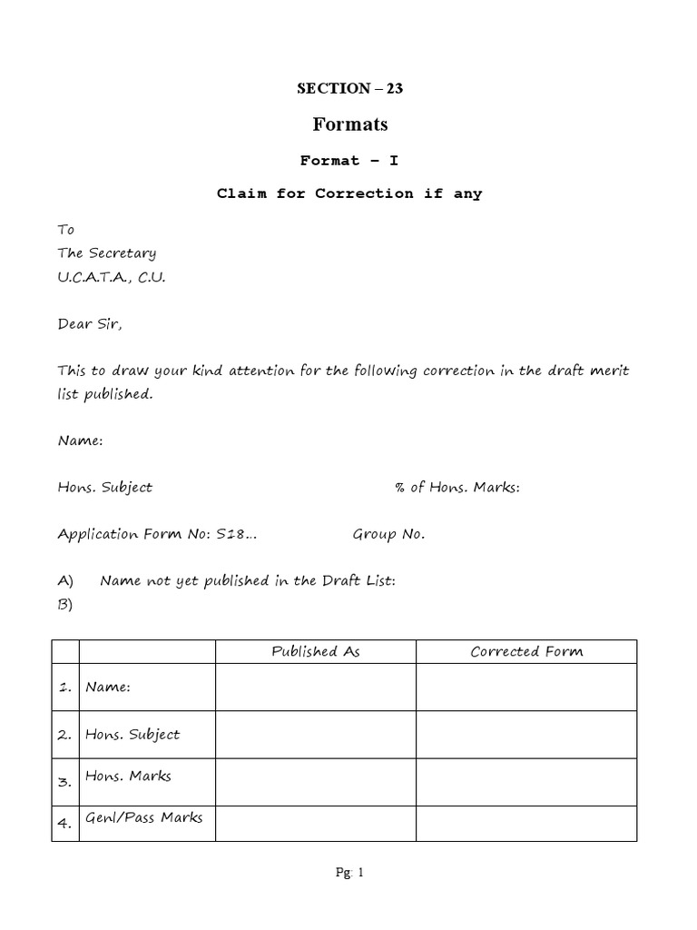 Section 23 - Formats | PDF | University And College Admission | Schools