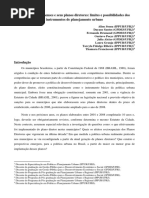 As cidades fluminenses e seus planos diretores