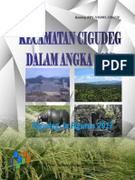 Kecamatan Cigudeg Dalam Angka 2017 PDF