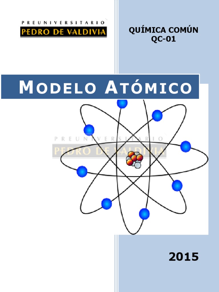 Historia De Los Modelos Atómicos Pdf Núcleo Atómico átomos