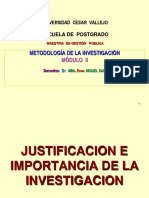 Justificación Objetivos Hipótesis