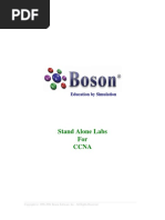 Stand Alone Labs For Ccna: Education by Simulation