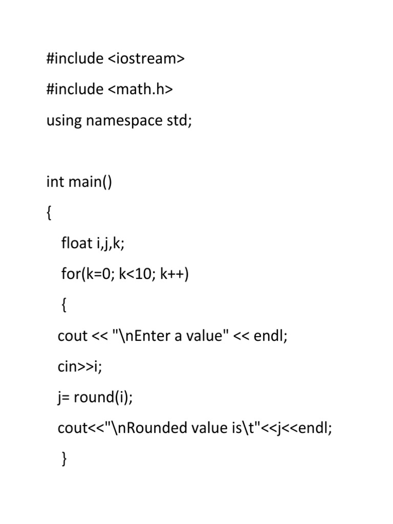 #Include #Include Using Namespace STD | PDF