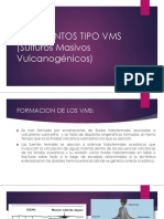 YACIMIENTOS TIPO VMS (Sulfuros Masivos Vulcanogénicos)