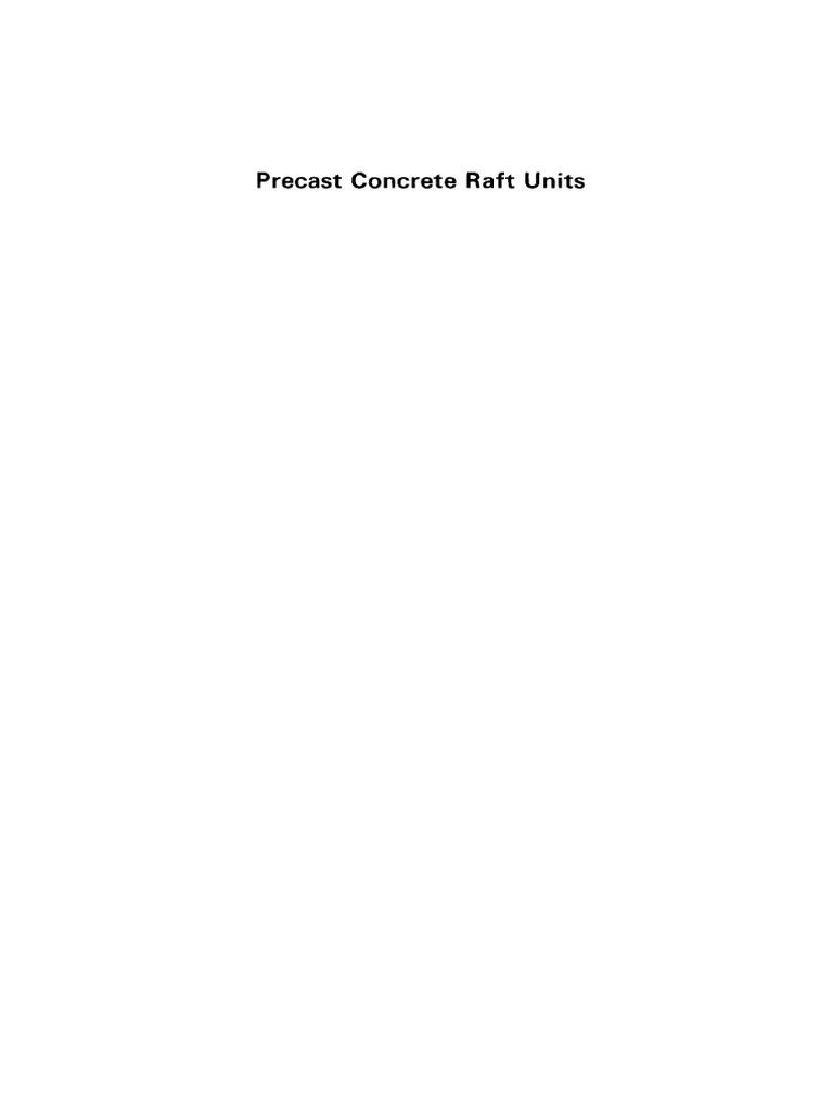R. S. Rollings (Auth.), John W. Bull (Eds.) - Precast Concrete Raft ...