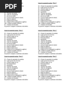 Lista de Material Escolar