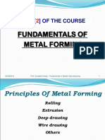 Ch6 - Fundamwntals of Metal Forming