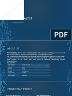 ISO Catalyst - Company Profile