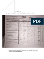 Dana Wells EDU 345 Formative Assessment #2: SFA Lesson Plan Instructions and Format