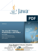 The Java EE 7 - Platform Produtivity and HTML 5