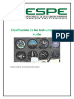 Clasificación de Los Instrumentos de Vuelo