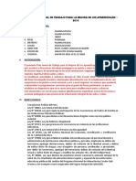 Plan Anual de Trabajo Para La Mejora de Los Aprendizajes-2015