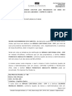 Peticao Informando o Novo Endereco da Reclamada - Selma Alexandrino - Versao 002.doc
