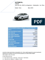 Cotizacion de Autos