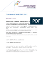 Programa v JIRIB 2017