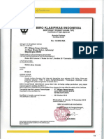 Copy Certificate BKI WIKA Zinc Anode