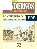 Cuadernos de Historia 16 032 La Conquista de Mexico 1985 PDF