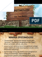 EPISTIMOLOGI