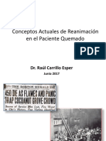 Reanimación Del Paciente Quemado DR Carrillo Asper