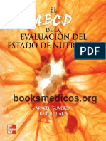 El ABCD de La Evaluacion Del Estado de Nutricion PDF