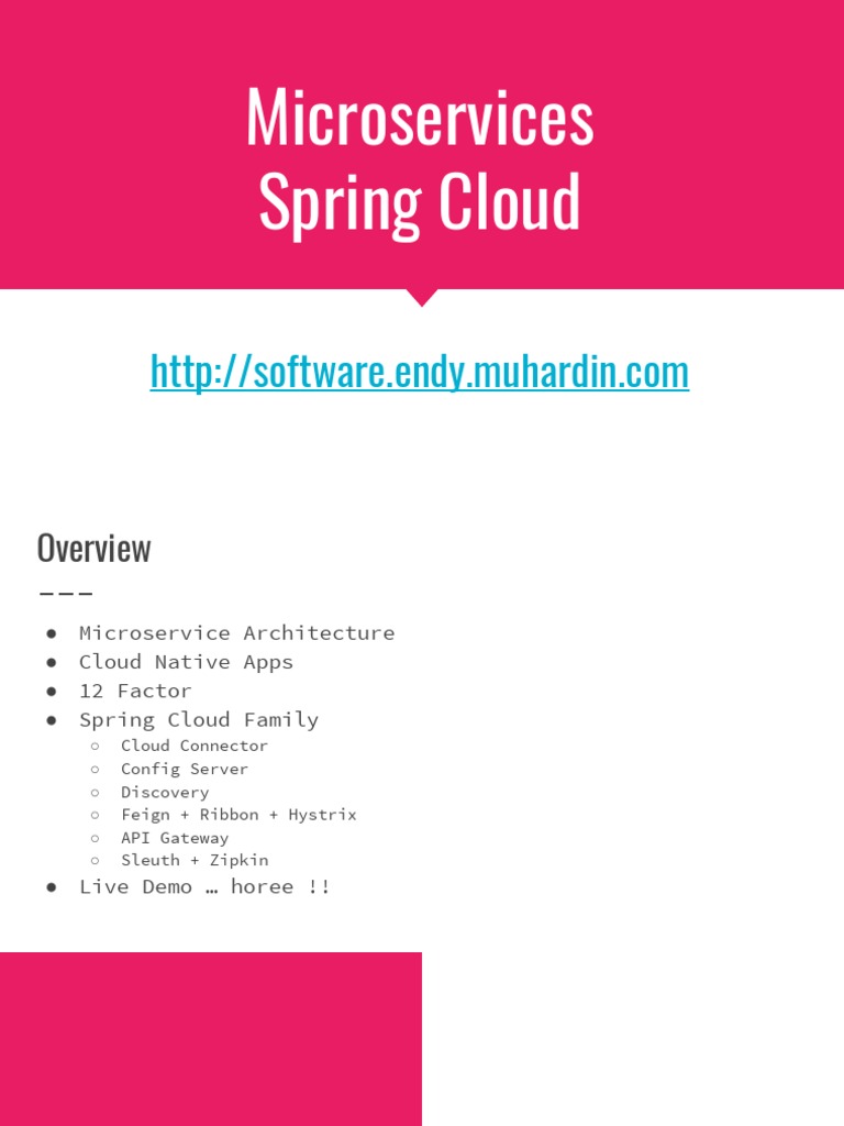 Microservices Spring Cloud | PDF | Load Balancing (Computing) | Cloud ...