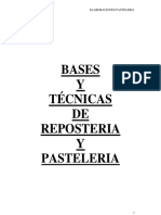 Bases Pasteleria