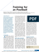 Agility Training For American Football.8 PDF