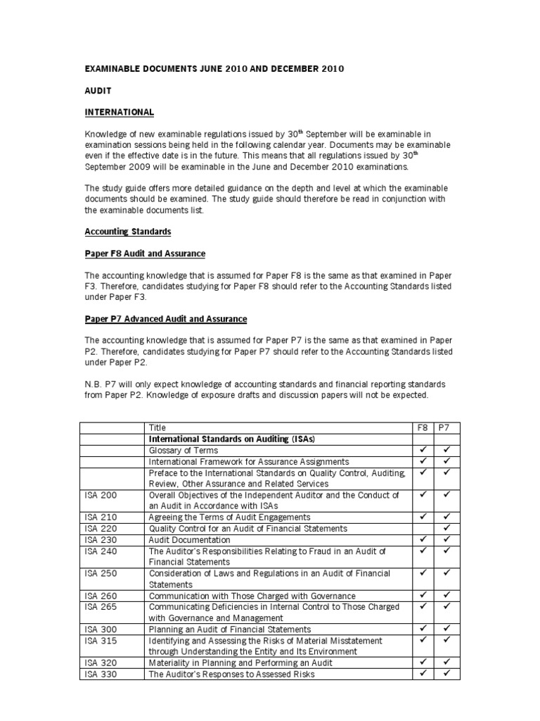 Documents Int and Uk | PDF | Financial Audit | Audit
