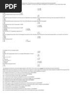 The following are the Math Questions in 2017 Civil Service Exam.docx