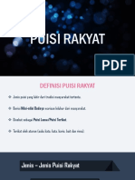 Puisi Rakyat