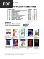 CS-706 Software Quality Assurance - Verion 1